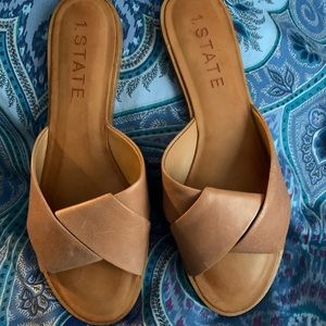 1 State sandals. Size 8